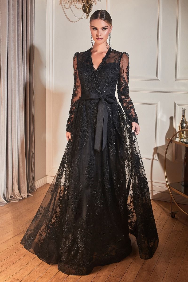 Long Sleeve A-Line Dress