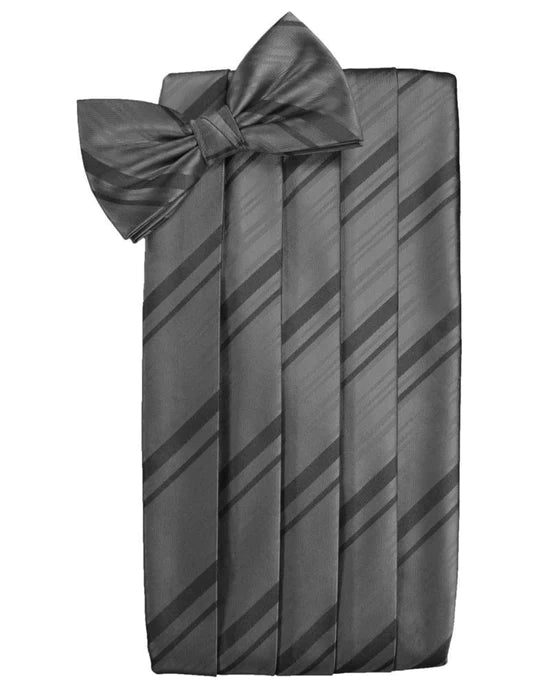 أطفال مخطط الساتان Cummerbund