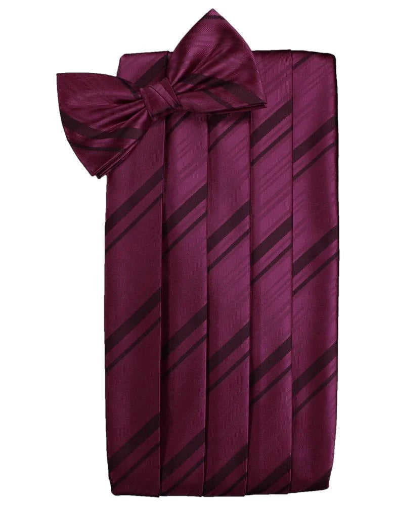 أطفال مخطط الساتان Cummerbund