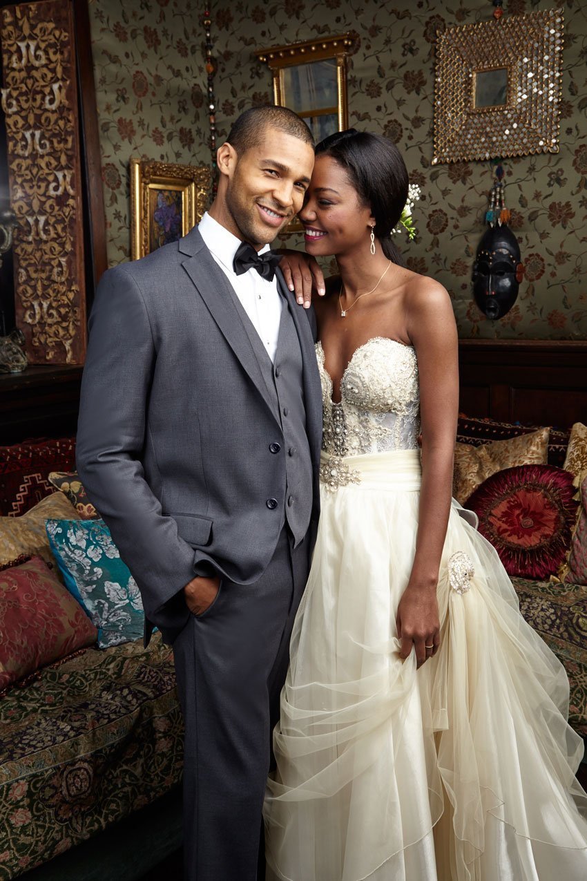 Aspen Steel Grey Suit Jacket Notch (Separates) - Steel Grey