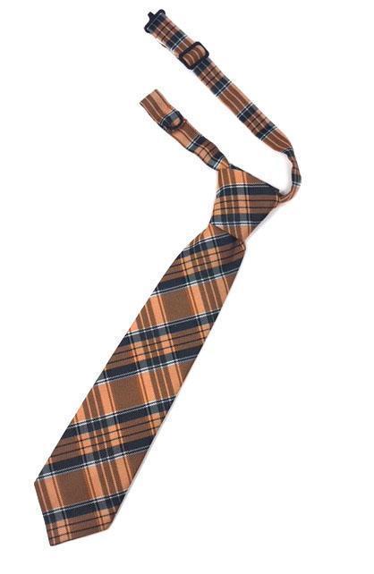 Madison Plaid Kids Necktie