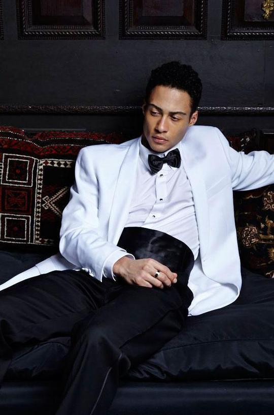 Maxwell White Dinner Jacket Shawl (Separates) - 34S / White