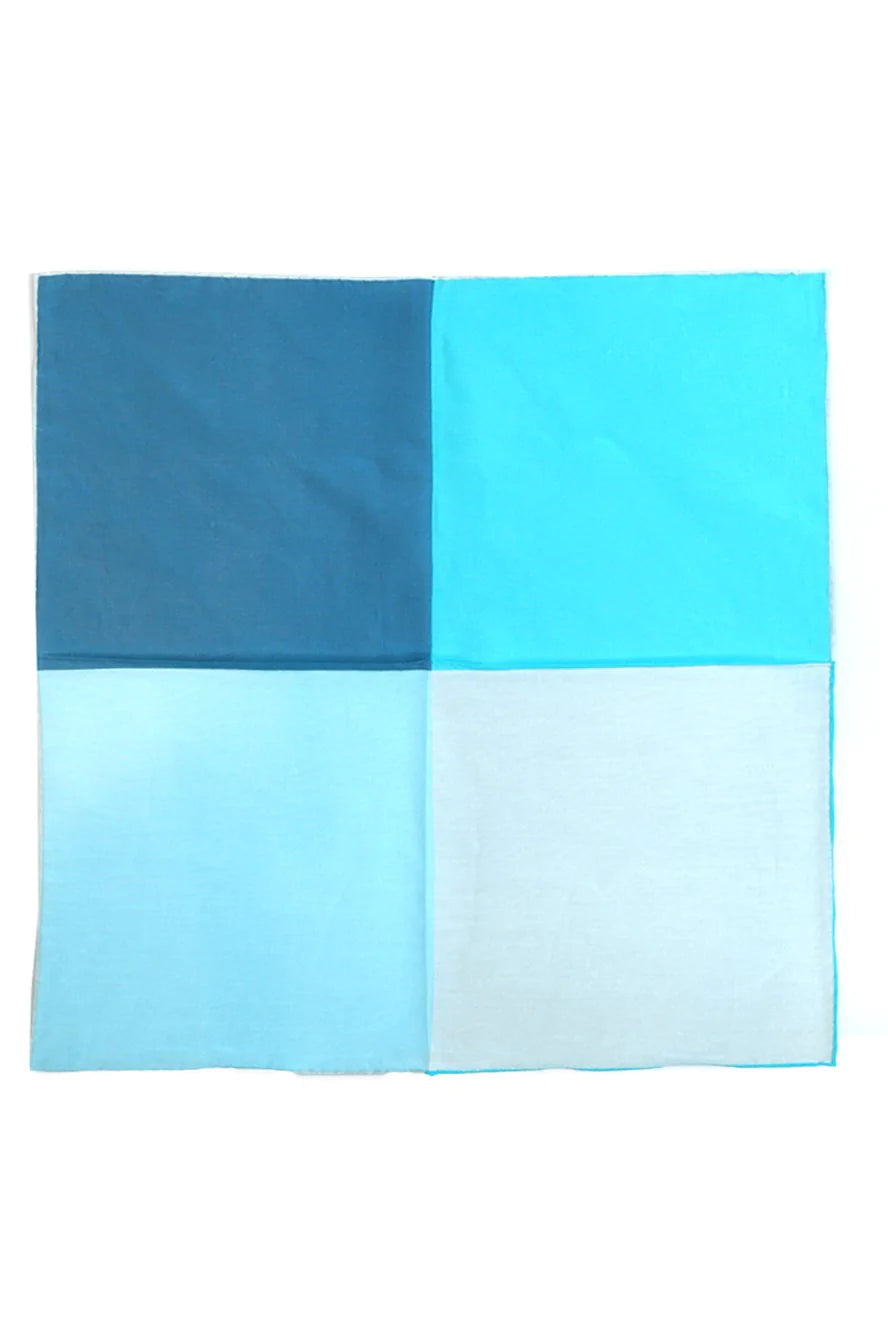 Silk & Cotton Blend Quad Pocket Square