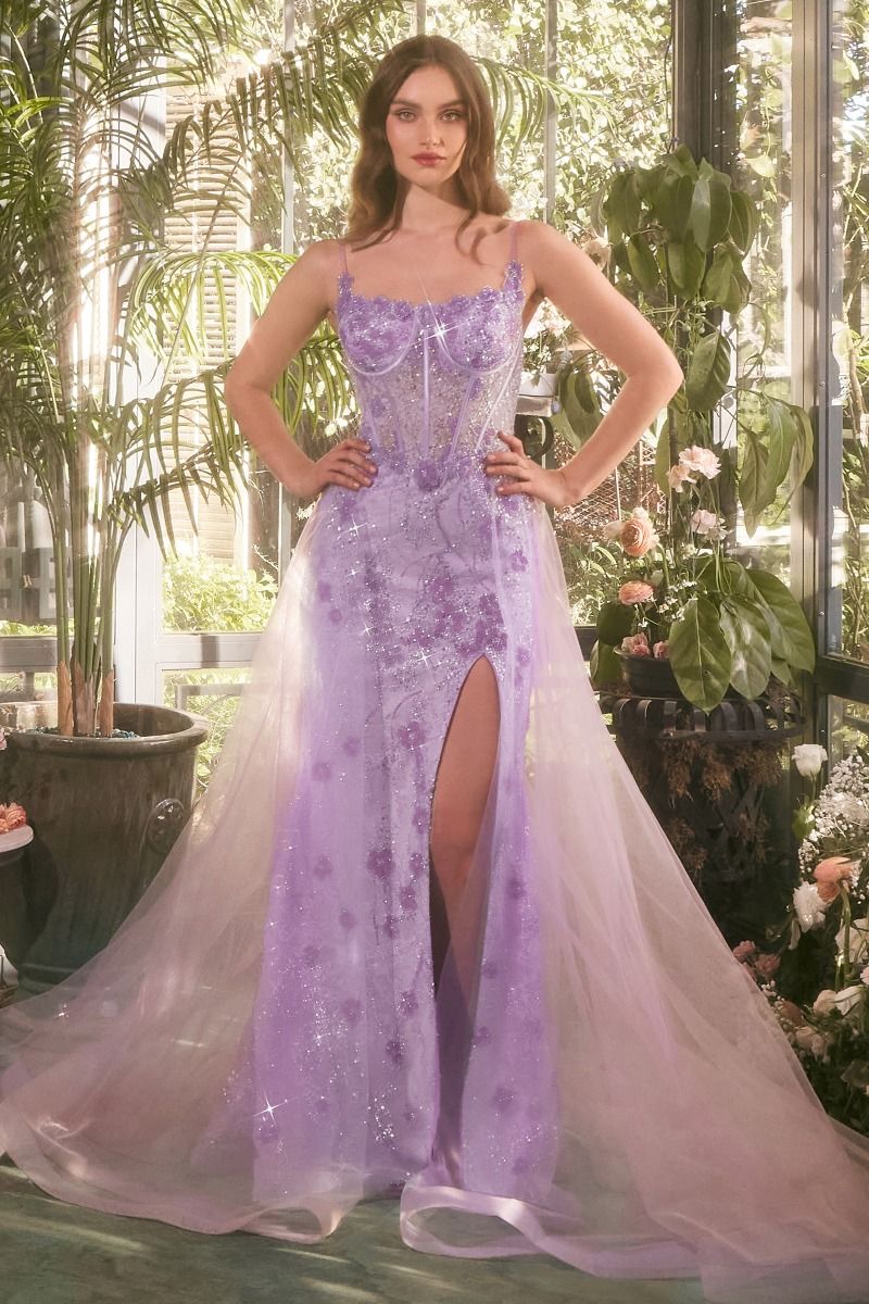 Tulle Daisy Overskirt Gown