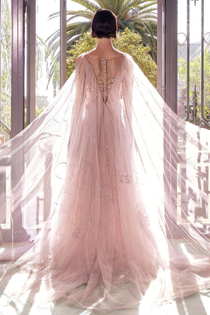 Sun Moon And The Stars Embroidery Gown