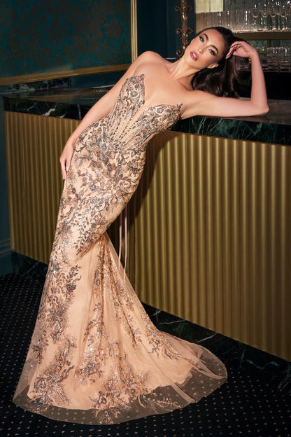 Embellished Fit & Flare Dress