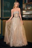 Crystal Strapless Dress
