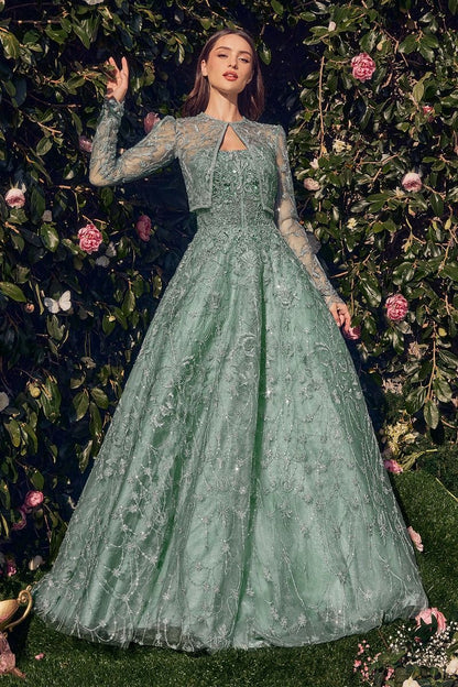 Your Majesty Bolero Gown