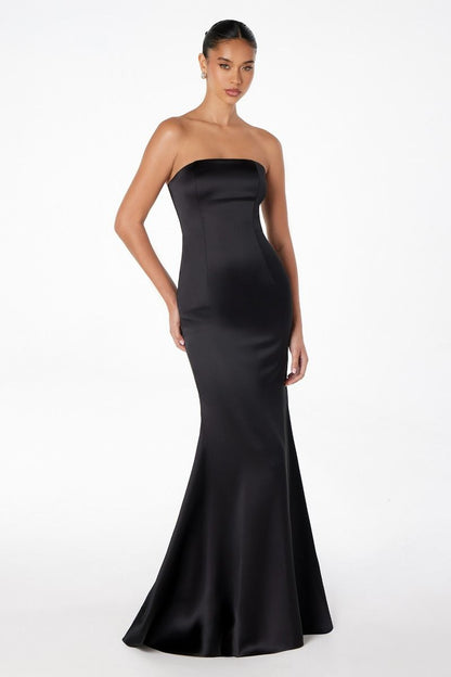 Strapless mermaid dress
