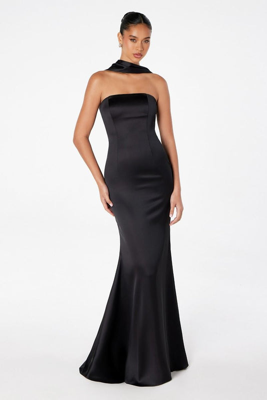 Strapless mermaid dress