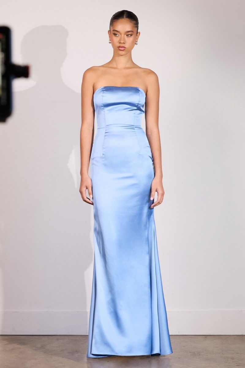 Strapless mermaid dress