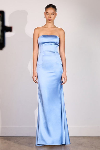Strapless mermaid dress