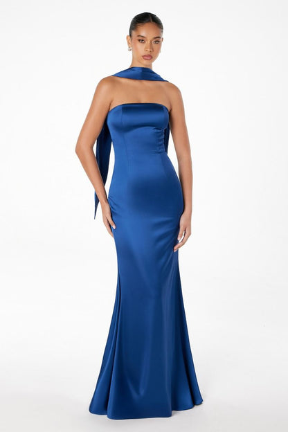 Strapless mermaid dress