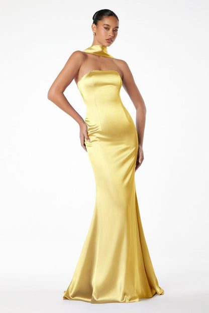 Strapless mermaid dress