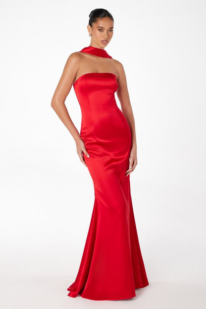 Strapless mermaid dress