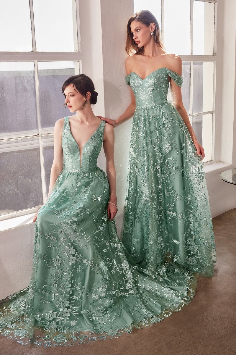 A-Line Dress With Dropped Shoulders