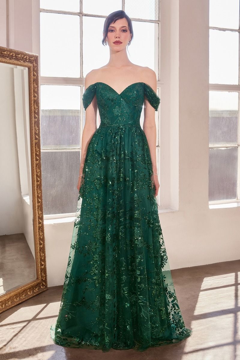 A-Line Dress With Dropped Shoulders