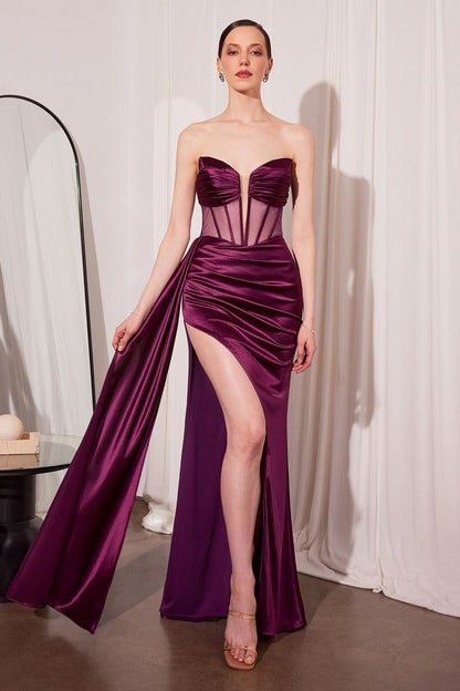 Strapless Fitted Dress