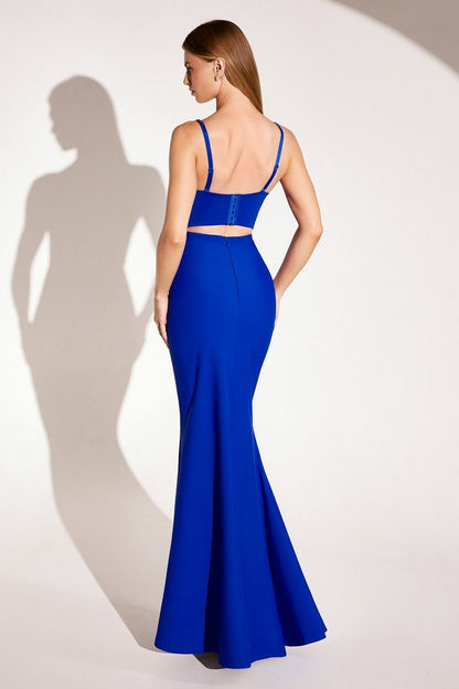 Fitted Dress With A Sweetheart Neckline, Spaghetti Straps And A Fully Beaded Bodice