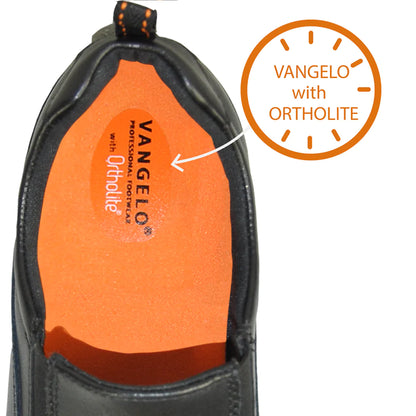 حذاء VANGELO النسائي المقاوم للانزلاق AVA-3 باللون الأسود