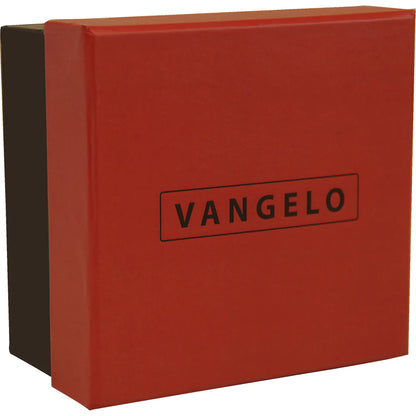 Vangelo Men Genuine Leather Classic Dress KAISER Belt Brown