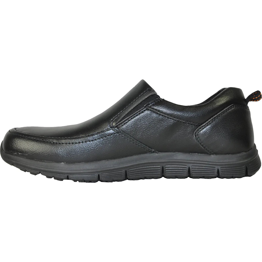 VANGELO Men Slip Resistant Shoe NICK-3 Black