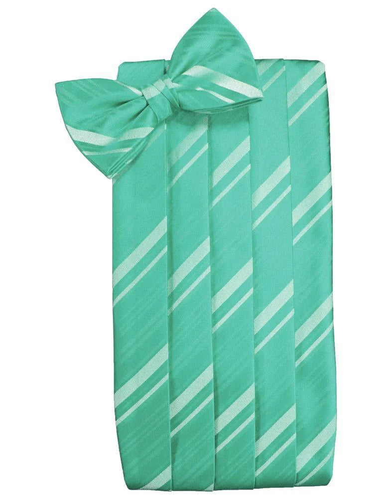 أطفال مخطط الساتان Cummerbund
