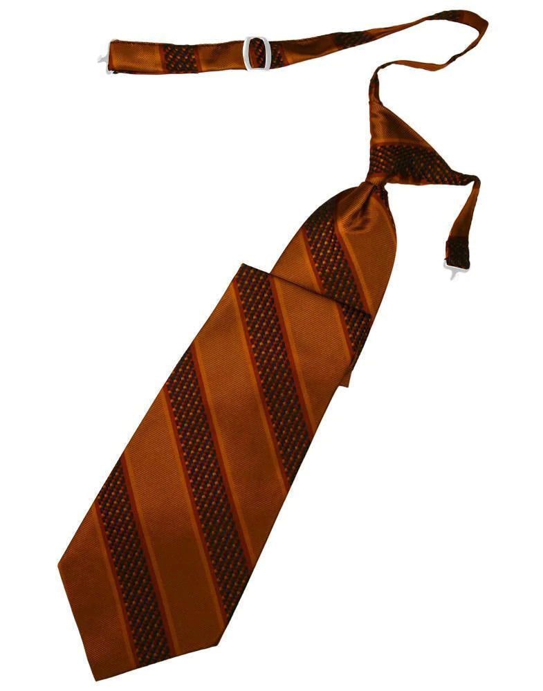 Venetian Stripe Necktie Pre-Tied