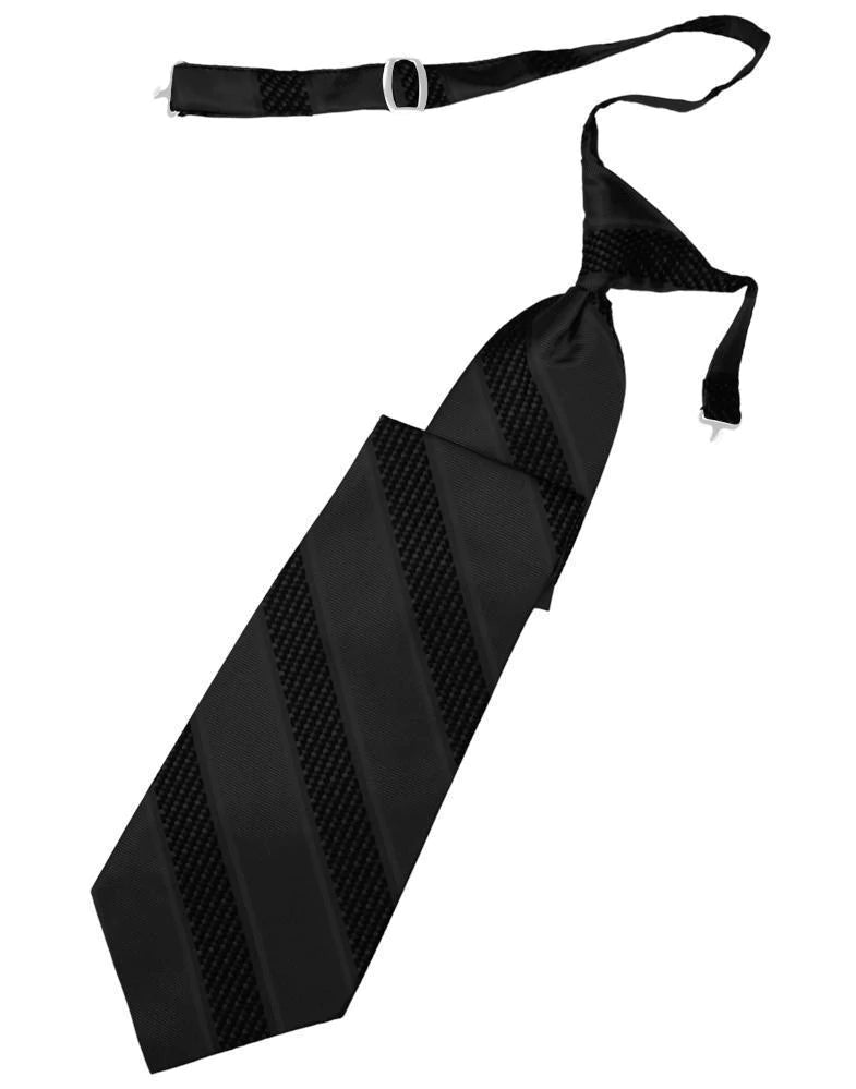 Venetian Stripe Necktie Pre-Tied