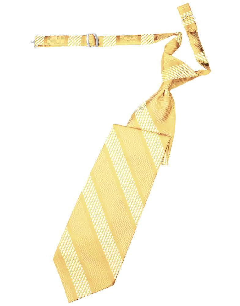 Venetian Stripe Necktie Pre-Tied