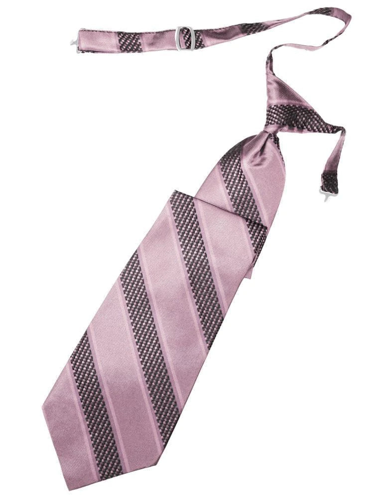 Venetian Stripe Necktie Pre-Tied