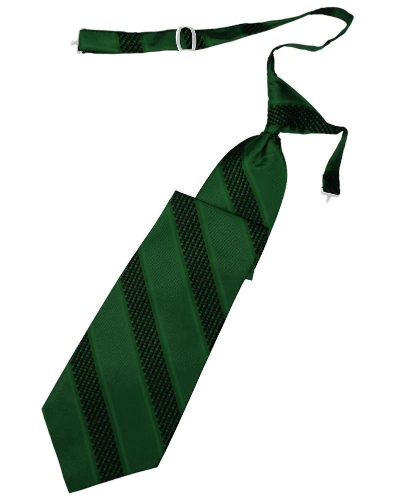 Venetian Stripe Necktie Pre-Tied