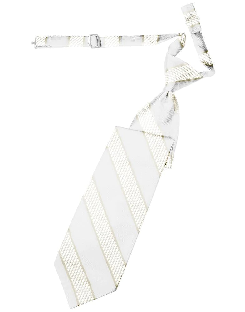 Venetian Stripe Necktie Pre-Tied