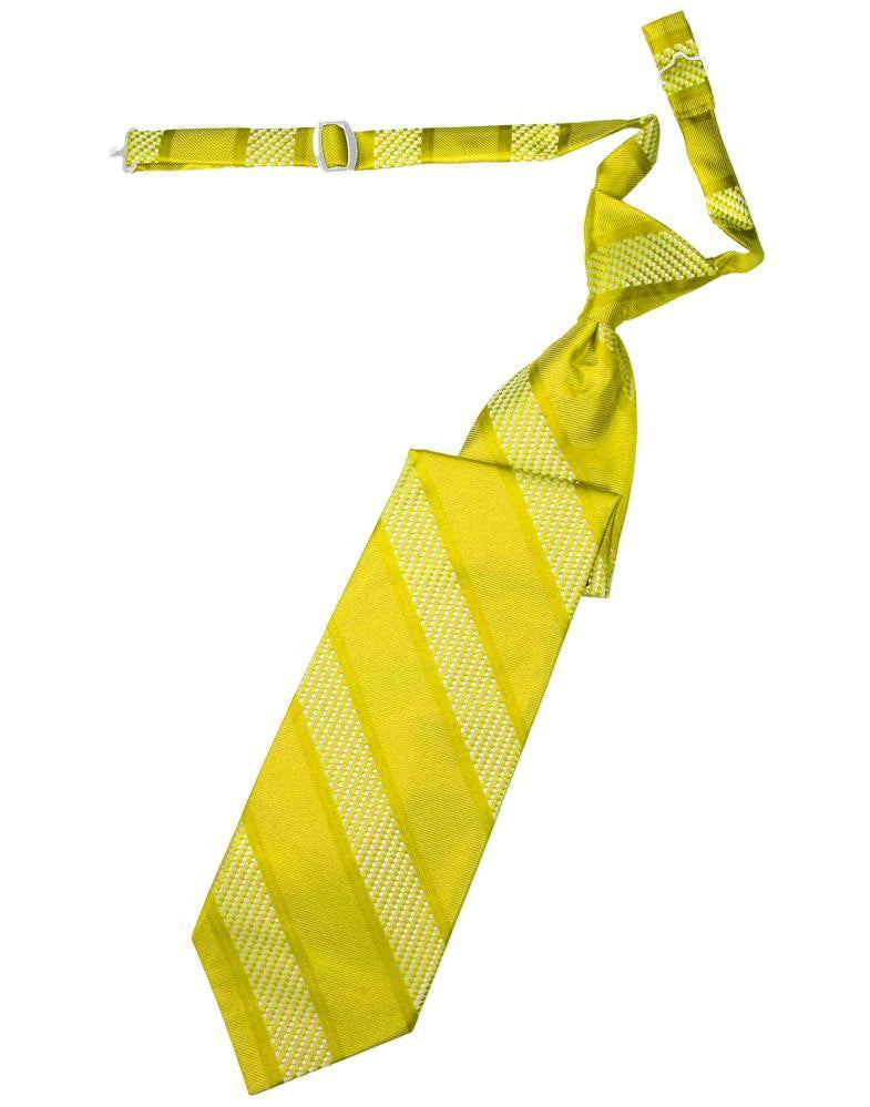 Venetian Stripe Necktie Pre-Tied