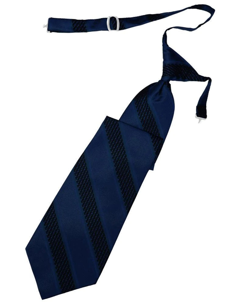 Venetian Stripe Necktie Pre-Tied