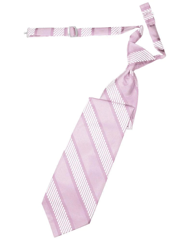 Venetian Stripe Necktie Pre-Tied