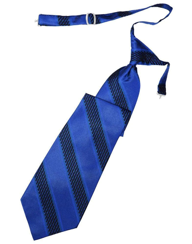 Venetian Stripe Necktie Pre-Tied