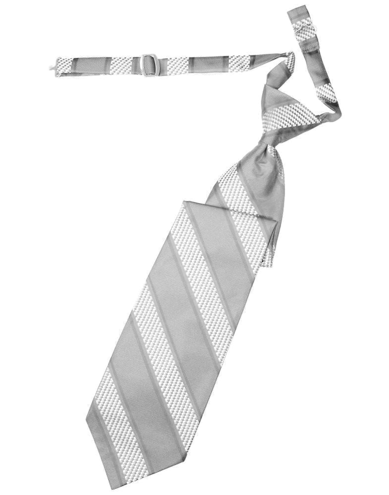 Venetian Stripe Necktie Pre-Tied