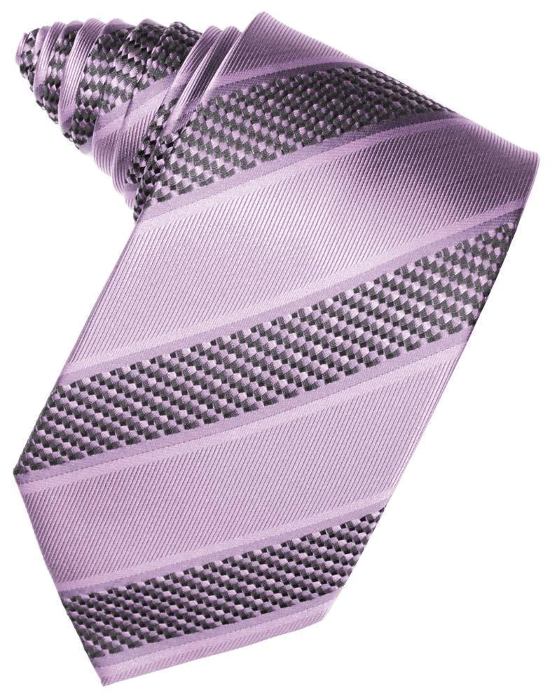 Venetian Stripe Necktie Self Tie
