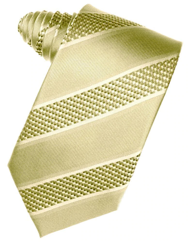Venetian Stripe Necktie Self Tie