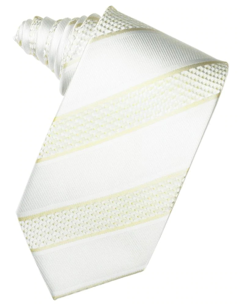 Venetian Stripe Necktie Self Tie