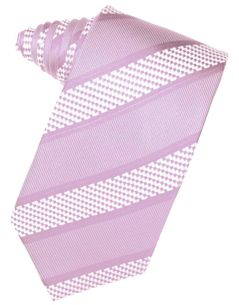 Venetian Stripe Necktie Self Tie