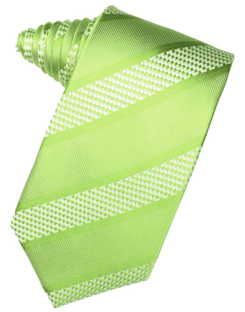Venetian Stripe Necktie Self Tie