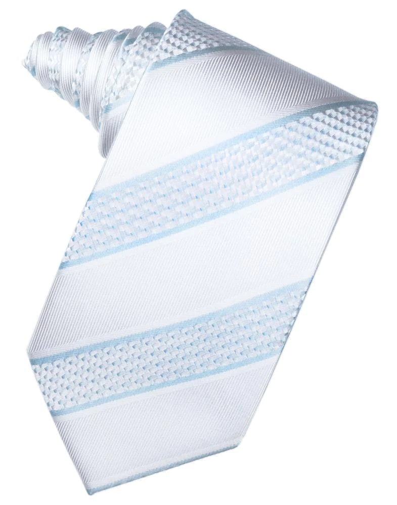 Venetian Stripe Necktie Self Tie