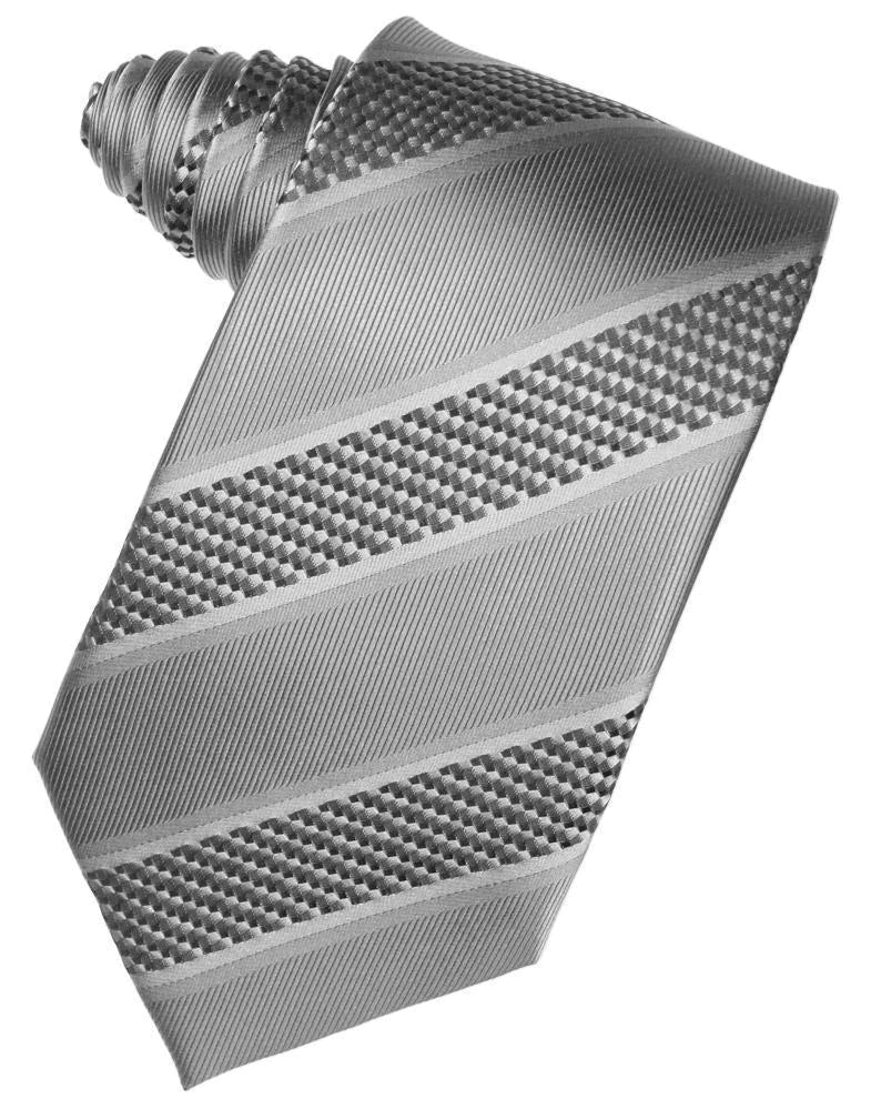 Venetian Stripe Necktie Self Tie