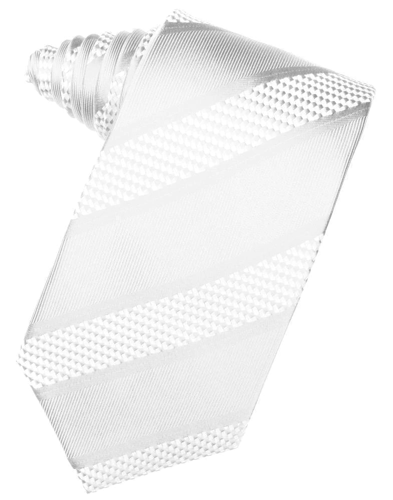 Venetian Stripe Necktie Self Tie