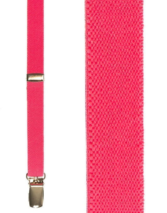 Charleston Suspenders 0.5 Width - Pink - Tirantes Caballero