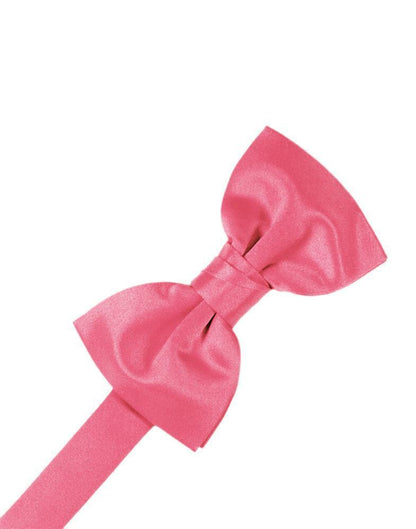 Luxury Satin Bow Tie - Bubblegum - corbatin caballero