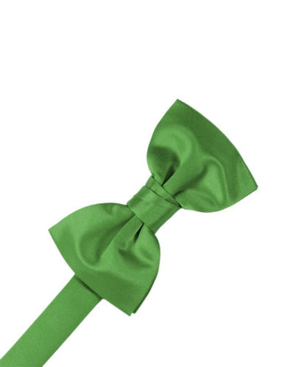 Luxury Satin Bow Tie - Kelly - corbatin caballero