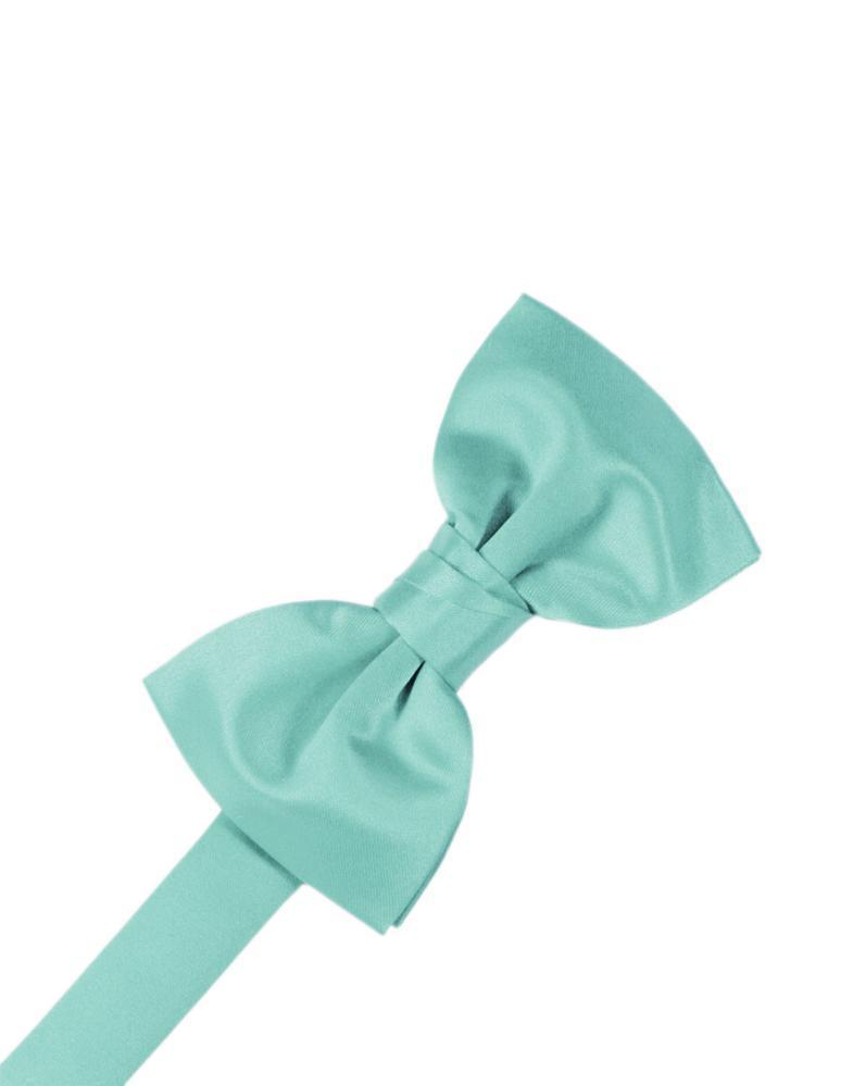 Luxury Satin Bow Tie - Mermaid - corbatin caballero